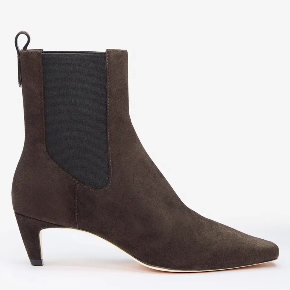 Reformation Roberta Kitten Heel Chelsea Boot